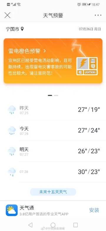 宁国天气(宁国天气预报15天查询百度) 宁国天气(宁国天气预报15天查询百度)